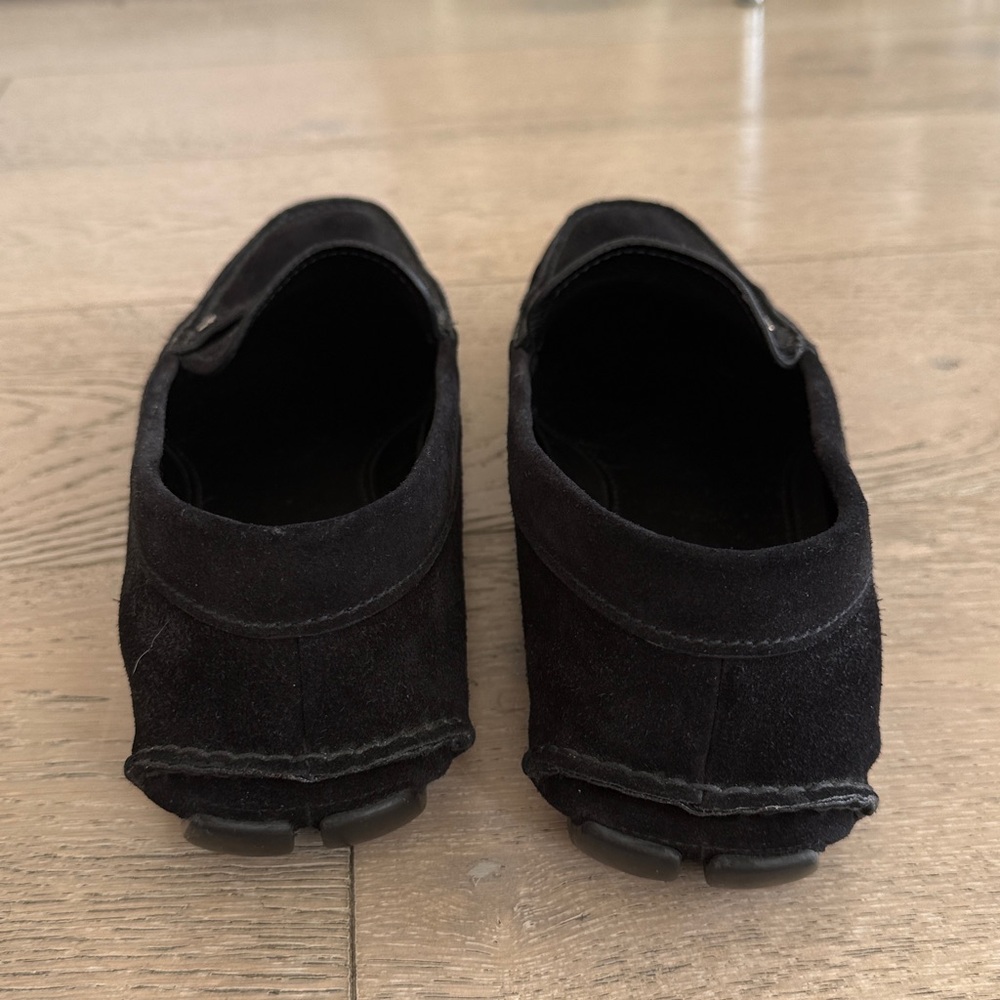 Prada Men's Black Suede Loafers Size 11 - Picture 5 of 8